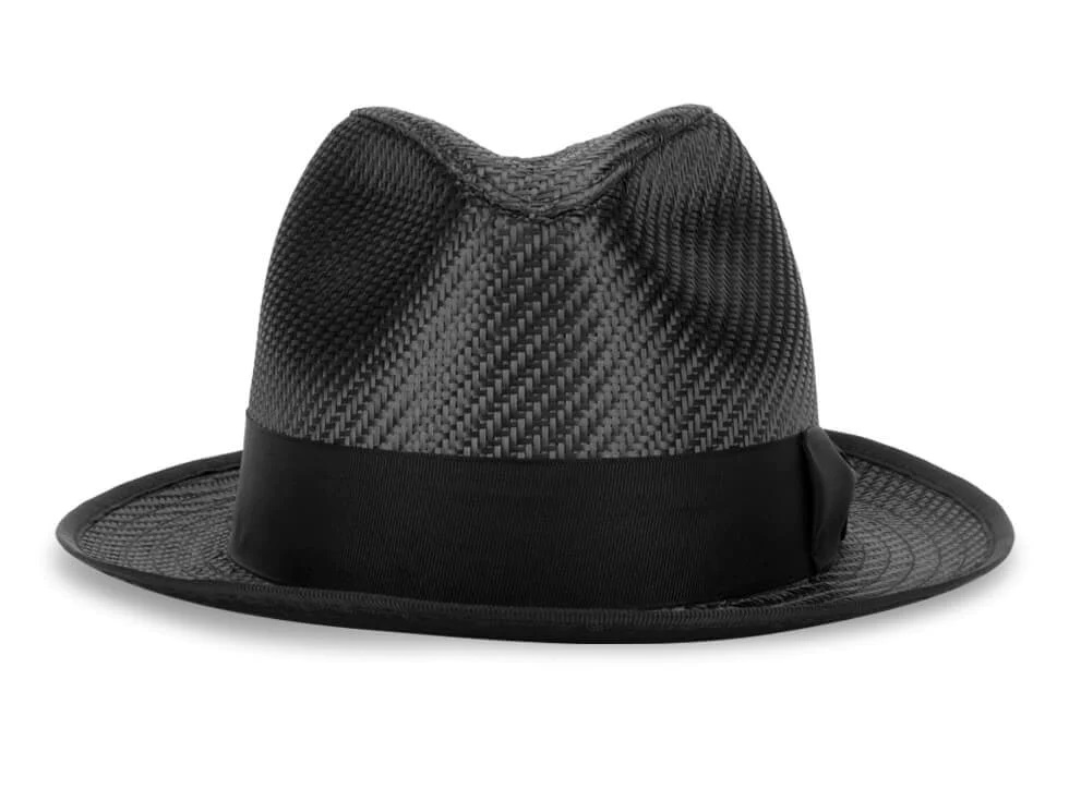Chapeau élégant en fibre de carbone : couvre-chef moderne